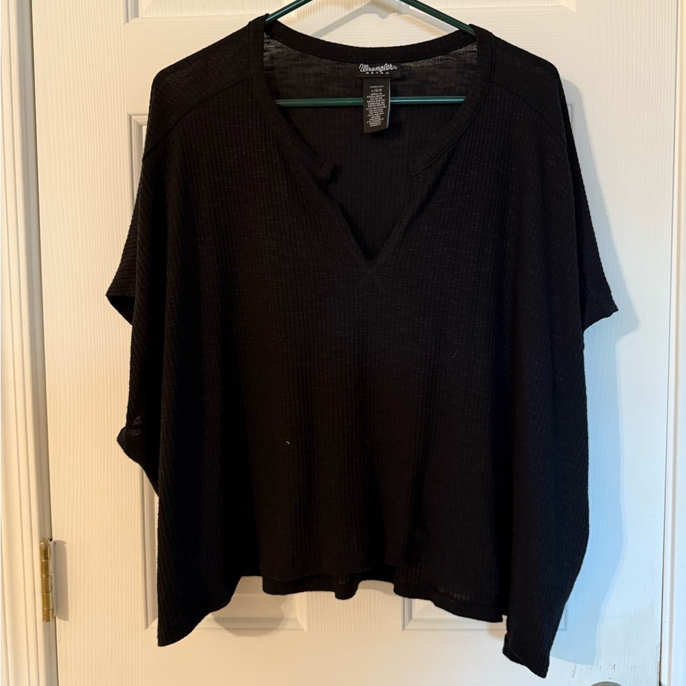 Wrangler Black Women's Crop Top